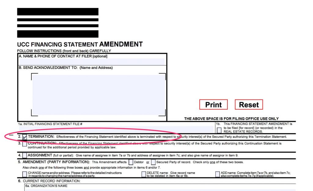 ucc lien notice of assignment